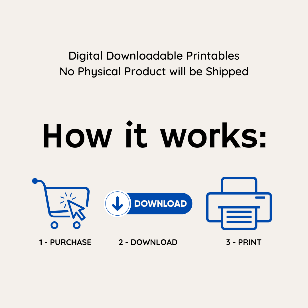 Weekly Prayer Journal Printables - Minimalist